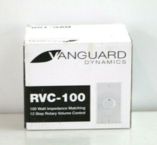 100 Watt Rotary Volume Control By Vanguard Dynamics Rvc-100 (wh, Al, Iv) D57 
