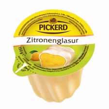 Pickerd Zitronenglasur mit bestem Zitronen&ouml;l verfeinert 150g