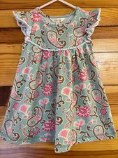 Matilda Jane Growing Season Pearl Dress EUC Happy And Free Paisley Size 2