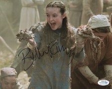 Bella Ramsey Catherine Called Birdy Autographed Signed 8x10 Photo ACOA
