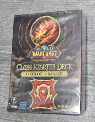 Rare - World of Warcraft - Horde Mage - Class Starter Deck - 2011 - Sealed - Picture 1 of 6