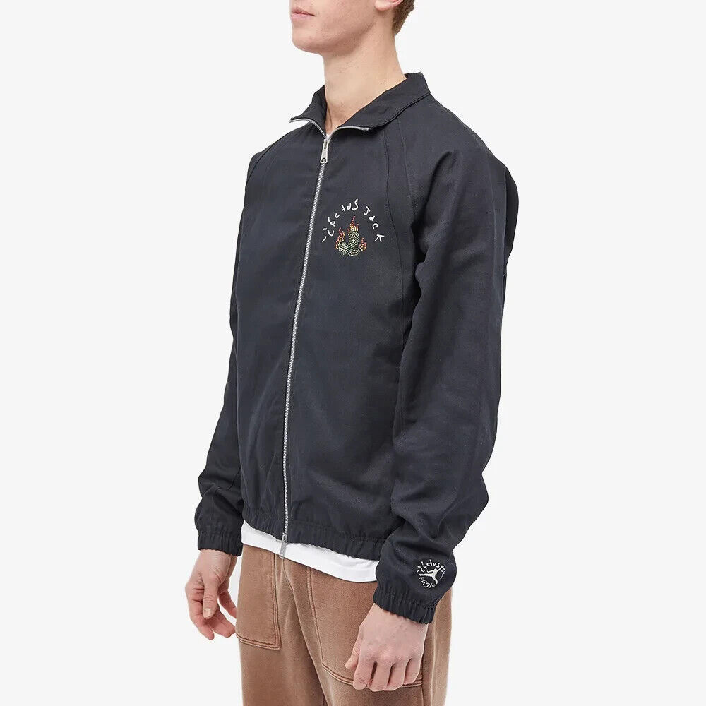 Jordan x Travis Scott Mens Woven Jacket Black Authentic! | eBay Jordan x Travis Scott Mens Woven Jacket Black Authentic! | eBay