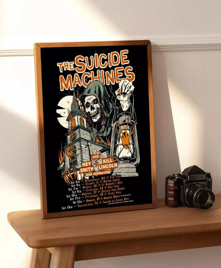 Beabadoobee North American Tour 2024 Unframed Poster