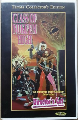 Class of Nuke'em High - VHS - Director's Cut TROMA FSK 18 uncut