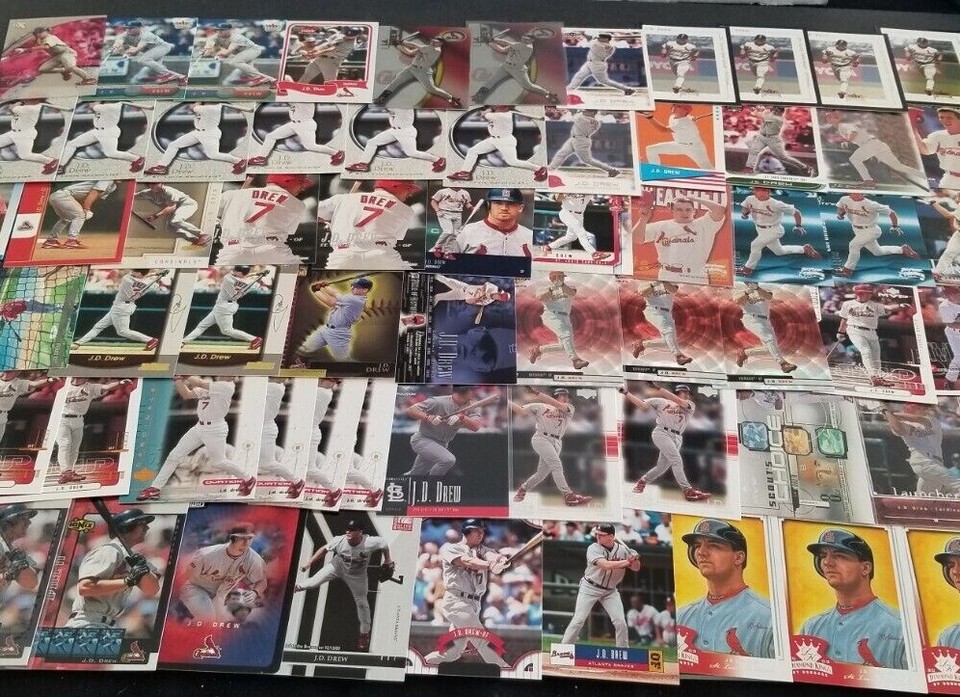 J.D. DREW YOU PICK HUGE FAN COLLECTION .99 UNLIMITED SHIPPING HIGH GRADE