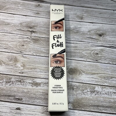 NYX Professional Makeup Fill & Fluff Eyebrow Pencil Shape Define Tame - Clear 