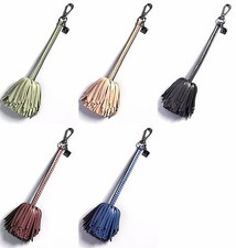Simply Vera Vera Wang Leather Tassel Key Chain New 26