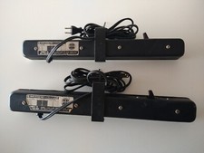 2 Vintage Harwood Chicago 4 Light Movie / Photography Light Bars Model 550