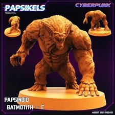 Papsinoid Batmotith - C | DnD Miniatures | Tabletop Gaming | Tabletop Miniature