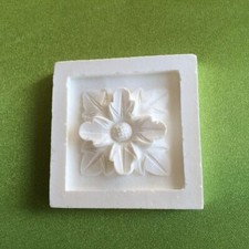 Applique arredo architettonico fai da te swag bianco intagliato shabby chic