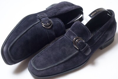 TODS Mens Blue Suede Leather Loafers Size 9 1/2 / US 11 | eBay display picture 2