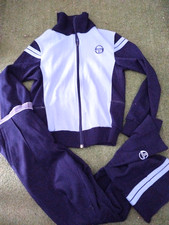 Sergio tacchini completo tuta giacca tracksuite tennis MC enroe tg 44 vintage