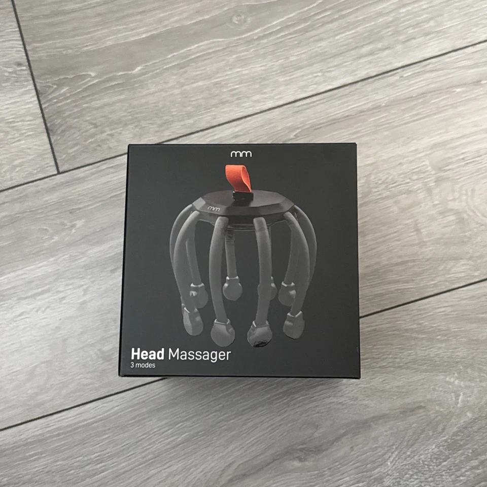 Brand New MikaMax Electric Head Massager 360 Massage 10 Arms 3 Modes RRP £35