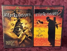 Jeepers Creepers 1 &2 (DVD 2001 & 2003)- Justin Long Ray Wise Early 2000s Horror
