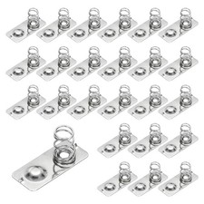 AAA Battery Contact Spring Plates, 24 Pcs 21 mm x 9mm Terminal Contacts