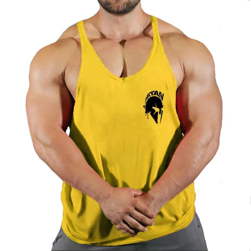 Gym Man Workout Bodybuilding Shirt Men Singlets Stringer Undershirt Vests - Afbeelding 22 van 50