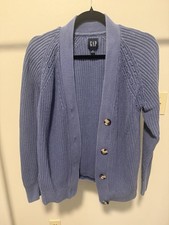 GAP Women s 100 Cotton Knit V-Neck Cardigan Sweater