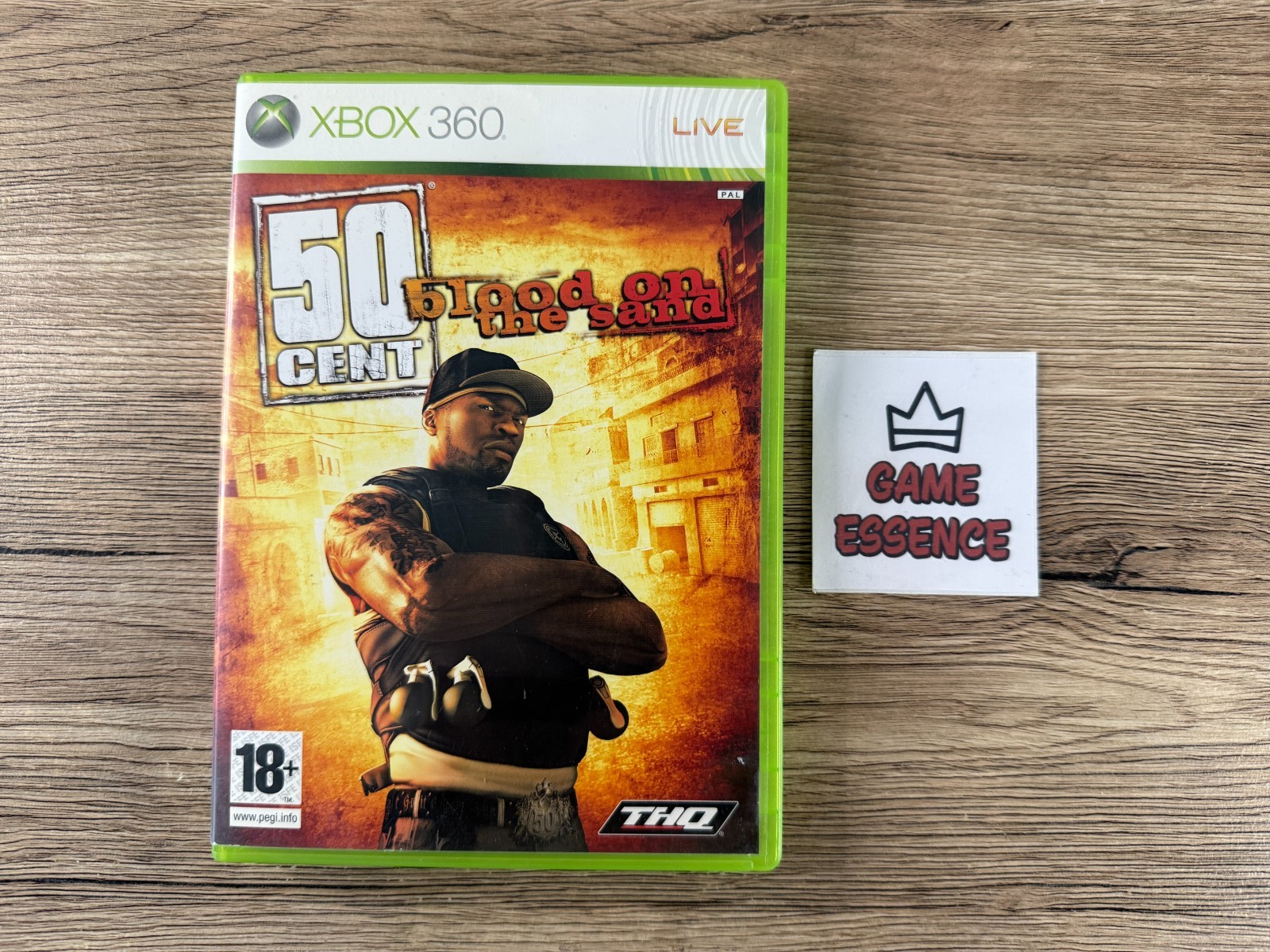 50 Cent Blood on the Sand Xbox 360 Complet PAL FR Fifty