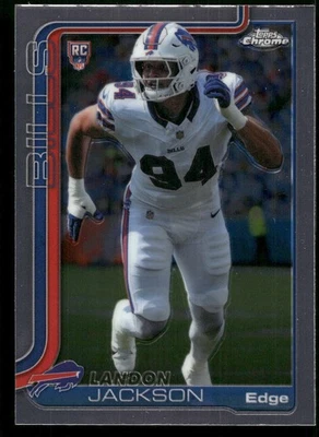 Landon Jackson Rookie - 2025 Topps Chrome Football #358 - Bild 1 von 2