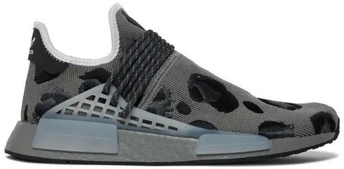 NEW Pharrell X Adidas NMD Human Race Animal Print Ash Grey ID1531 Men Size 9-12