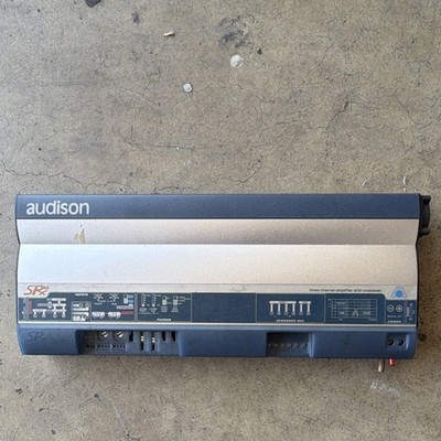 Audison SRx 3 Three Channel Car Audio Amplifier, Model SRx 3, MPN SRx 3