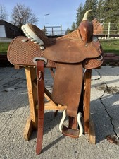 Horse Tack - 13 1/2  Billy Cook Barrel Racing...