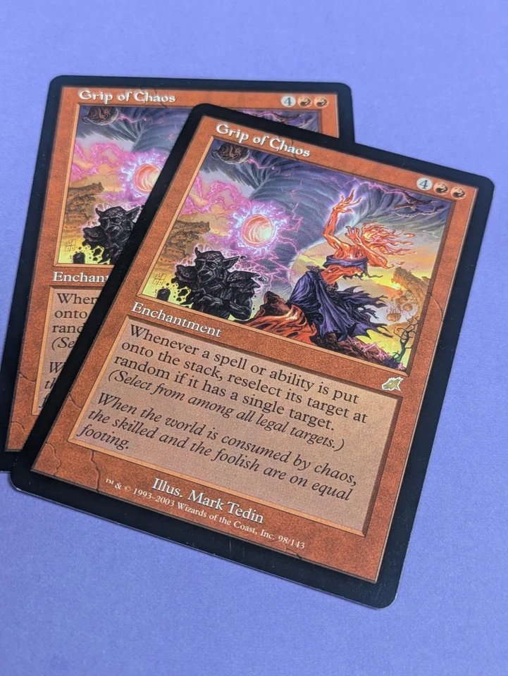 MTG Magic: Scourge: Grip of Chaos #98/143 Rare - LP - Image 3 of 3