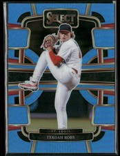 2024 Panini Select Tekoah Roby Light Blue Prizms #/199 #94