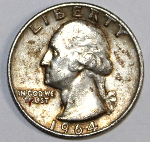 1964-D Washington Quarter - Extra Fine - #2054EA