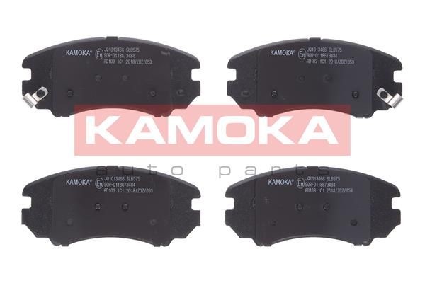 NEU - Kamoka JQ1013466 Bremsbelagsatz, Scheibenbremse FüR Hyundai KIA-image