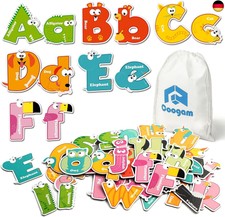 Coogam Jumbo Magnetische Buchstaben Set 52Pcs...