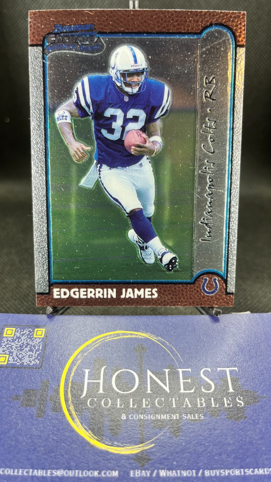Edgerrin James (RC) - 1999 Bowman Chrome Rookie 