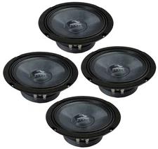 Harmony Audio HC-CMB65 Car Stereo Cabron Midbass Midrange 6.5" Speakers - 2 Pair