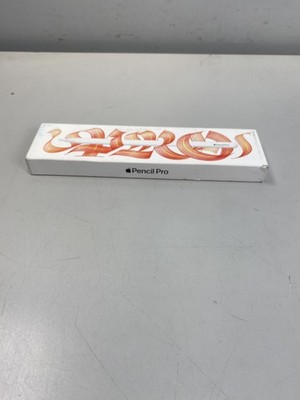 Apple Pencil Pro ホワイト 箱入り Apple Pencil Pro - Orange Box - White Pencil | eBay