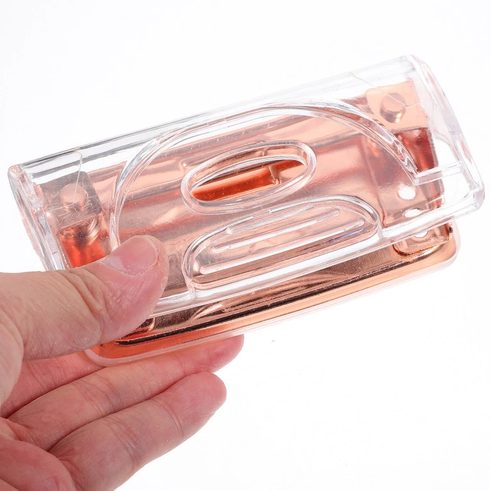 Household Card Puncher Portable Paper Puncher Office Accessory - Image 3 of 4