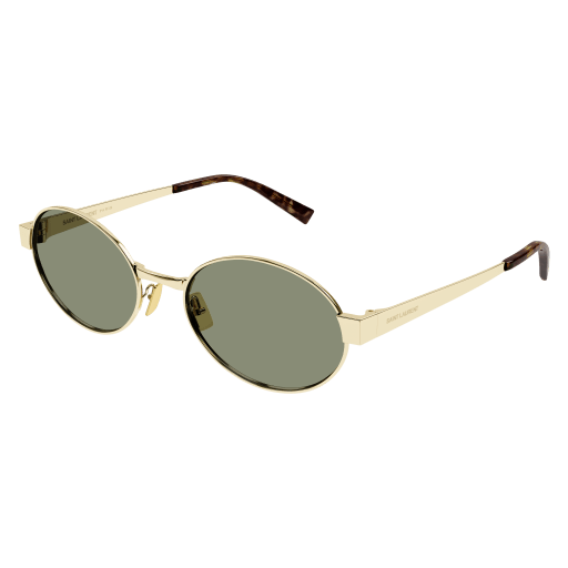 Occhiali da sole Saint Laurent SL 692 003 oro verde oro 003
