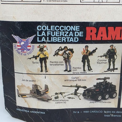 RAMBO VINTAGE ORO MARCA NOMADE JOCSA SAVAGE 1988 - Foto 16 di 21