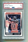 1988 FLEER #17 MICHAEL JORDAN PSA 7 Chicago Bulls