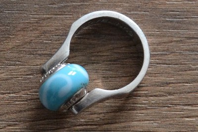 Vintage Ring von Lovelinks in 925 Silber. Größe 54,5