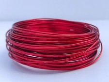 18 Gauge Anodized Aluminum Wire 98 Feet for Jewelry Making Craft DIY 1mm,Red,...