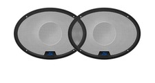 Alpine S S69 S S69C Speaker Grilles with Trim Ring Metal Mesh S Series Logo