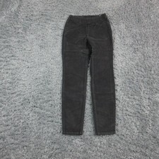H M Pants Kids 8-9 Gray Corduroy Jegging Pull On Stretch 20x23.5 NWT