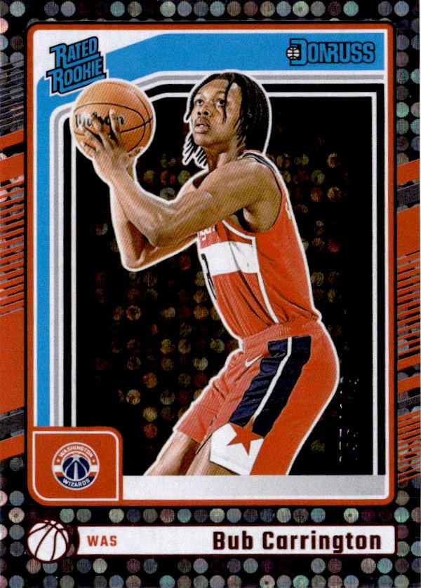 Bub Carrington Rookie - 2024-25 Donruss #220 Cubic #/175