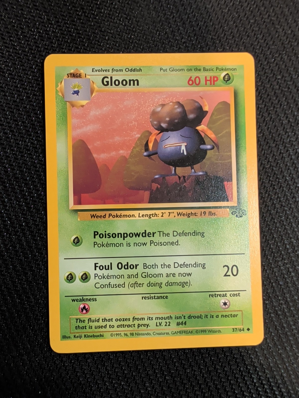 Pokémon TCG Gloom Jungle 37/64 Regular Unlimited Uncommon NM