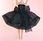 Vintage 1960s Barbie Clone Doll Black Dress for Fashion Doll