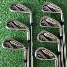 Callaway Mavrik Max Iron Set 5-PW+AW Stiff Flex KBS Max 80 Steel RH +.75"
