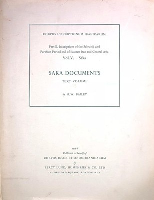 Corpus Inscriptionum Iranicarum: Inscriptions of the Seleucid and Parthian Perio