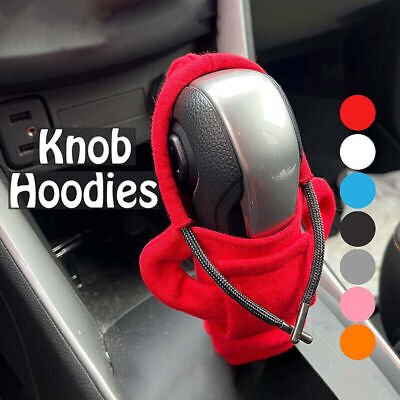 Schalthebel Hoodie Schaltknauf Abdeckung Sweatshirt Pullover Auto Innenraum