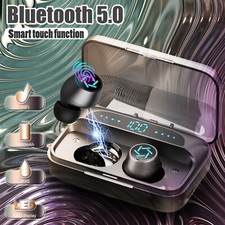 TWS Wireless Headphones Bluetooth 5.0 Earbuds Mic Stereo Headsets Mini Earphones