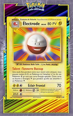  Elektrode - XY12:Evolutions - 40/108 - Pokemon Karte Neu Französisch
